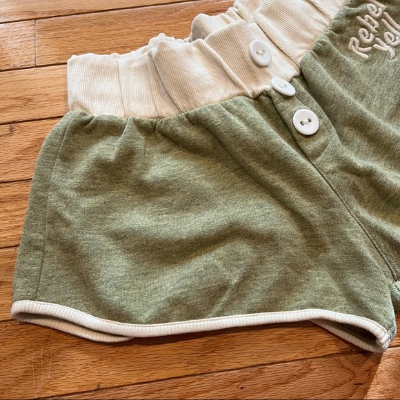 Rebel Yell Fabric Track Booty Shorts - Picture 3 of 7